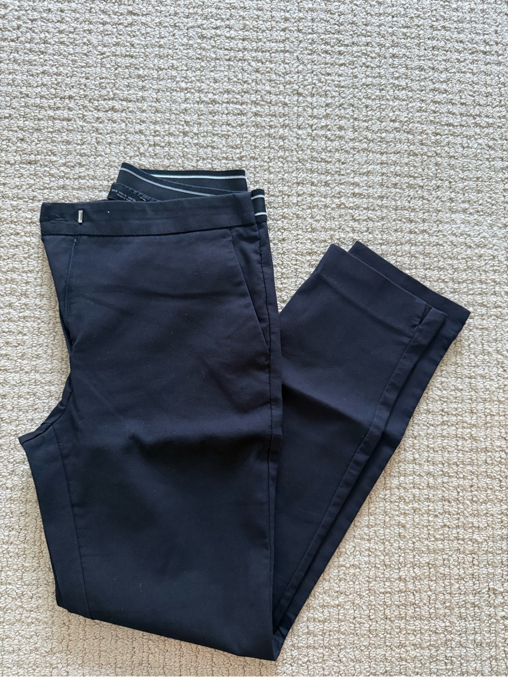 Zara Black Stretch Dress Pants